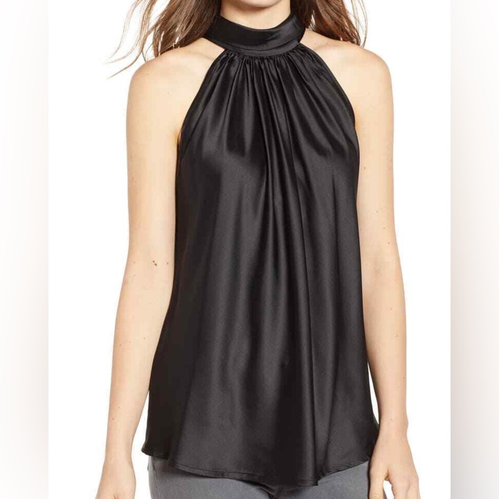 Bishop + Young Black Halter Top